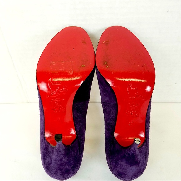 Christian Louboutin Eventa Purple Mary Jane - Picture 7 of 10